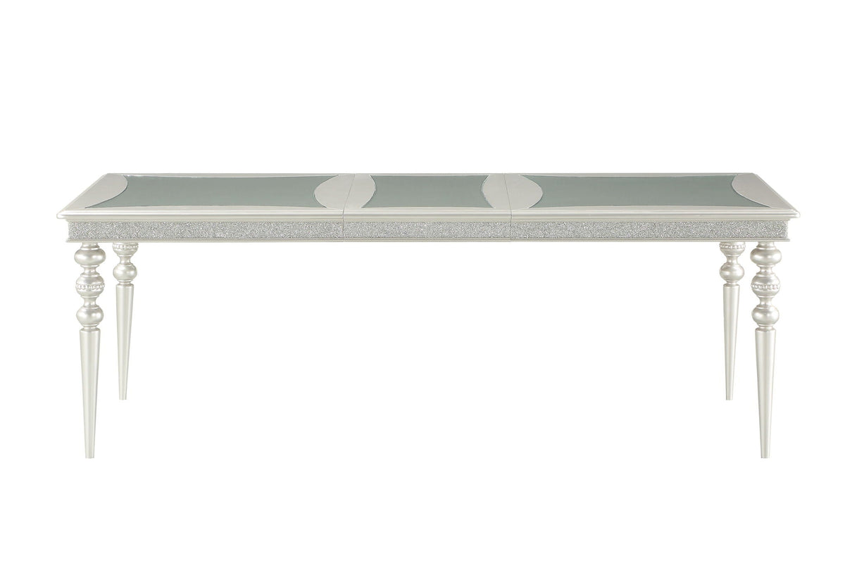 Maverick - Dining Table - Silver - Best Buy Furniture