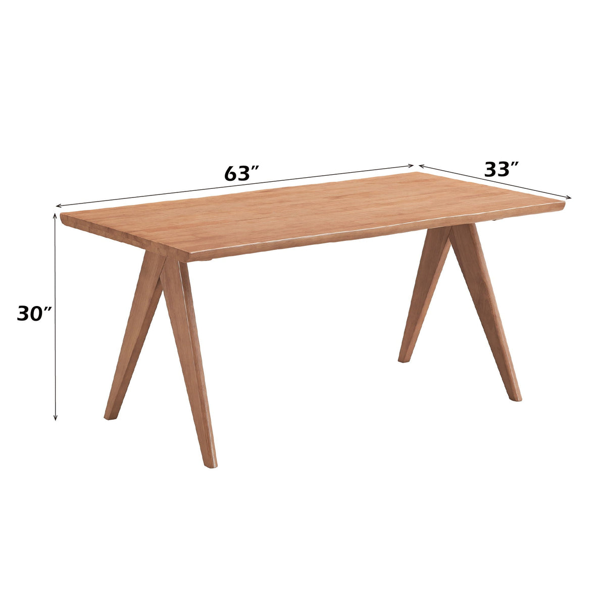 Velentina - Rattan Dining Table - Natural - Best Buy Furniture