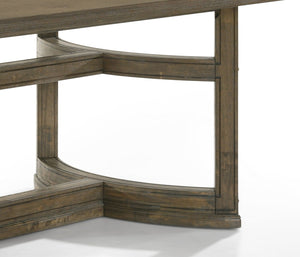 Parfield - Weathered Dining Table - Oak - Best Buy Furniture