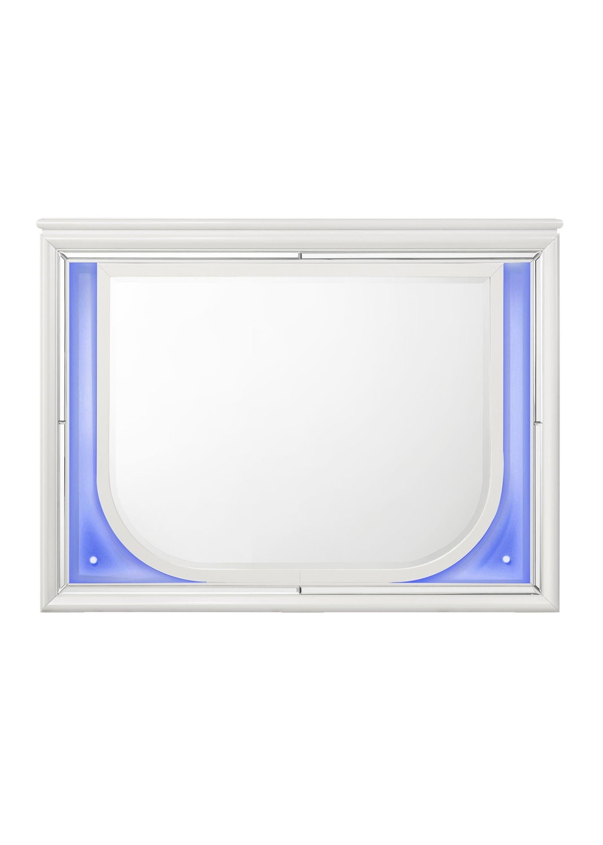 Tarian - Mirror With LED - White - Best Buy Furniture