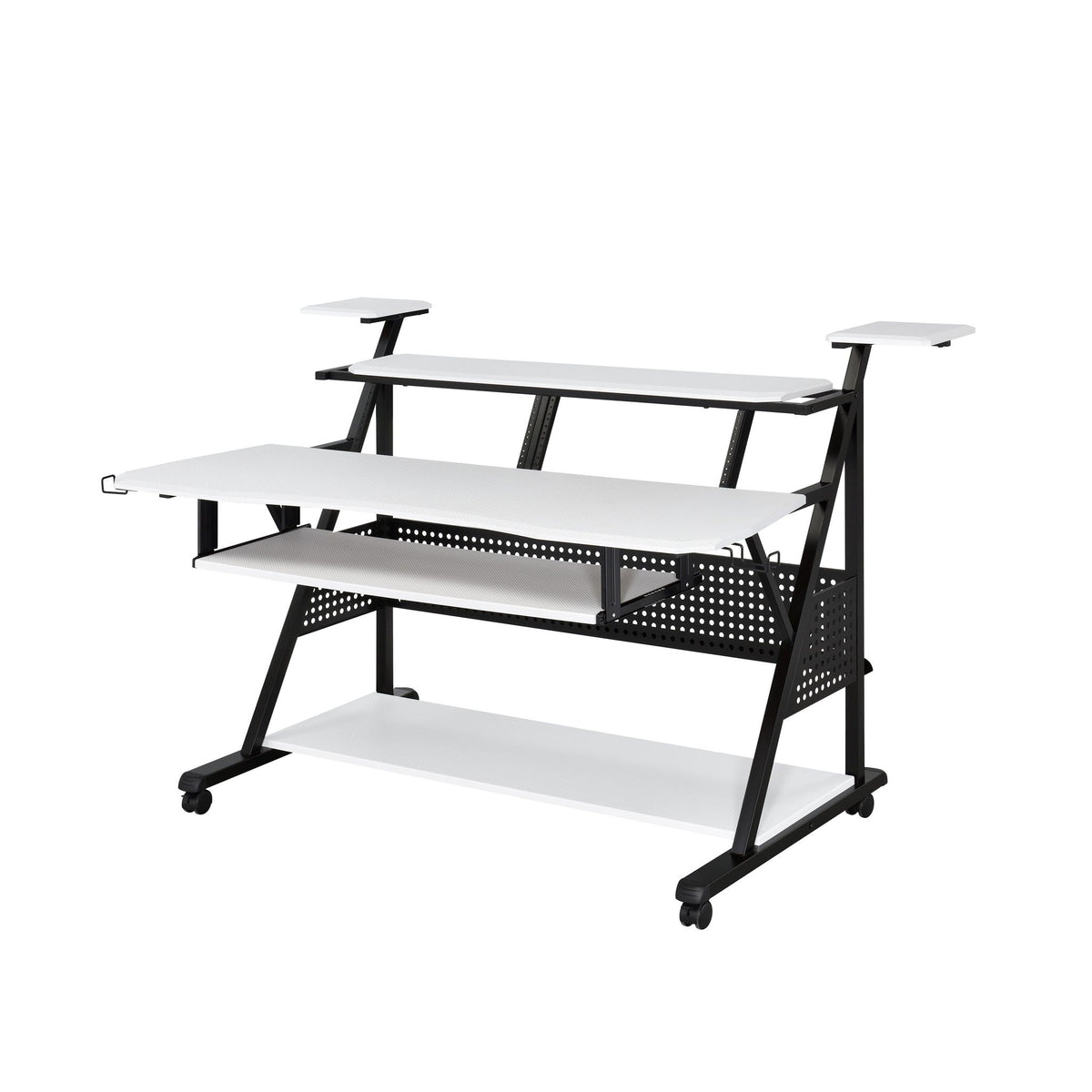 Urban Nest Willow Versatile Music Desk with Wood Construction - view 3