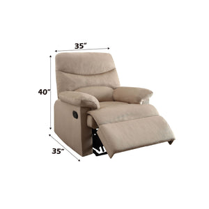 Urban Nest Woven Motion Recliner with Pillow-Top Arms - view 6