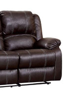 Urban Nest Zuriel Synthetic Recliner Loveseat with Manual Recline - view 4