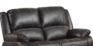 Urban Nest Zuriel Synthetic Recliner Loveseat with Manual Recline - view 6