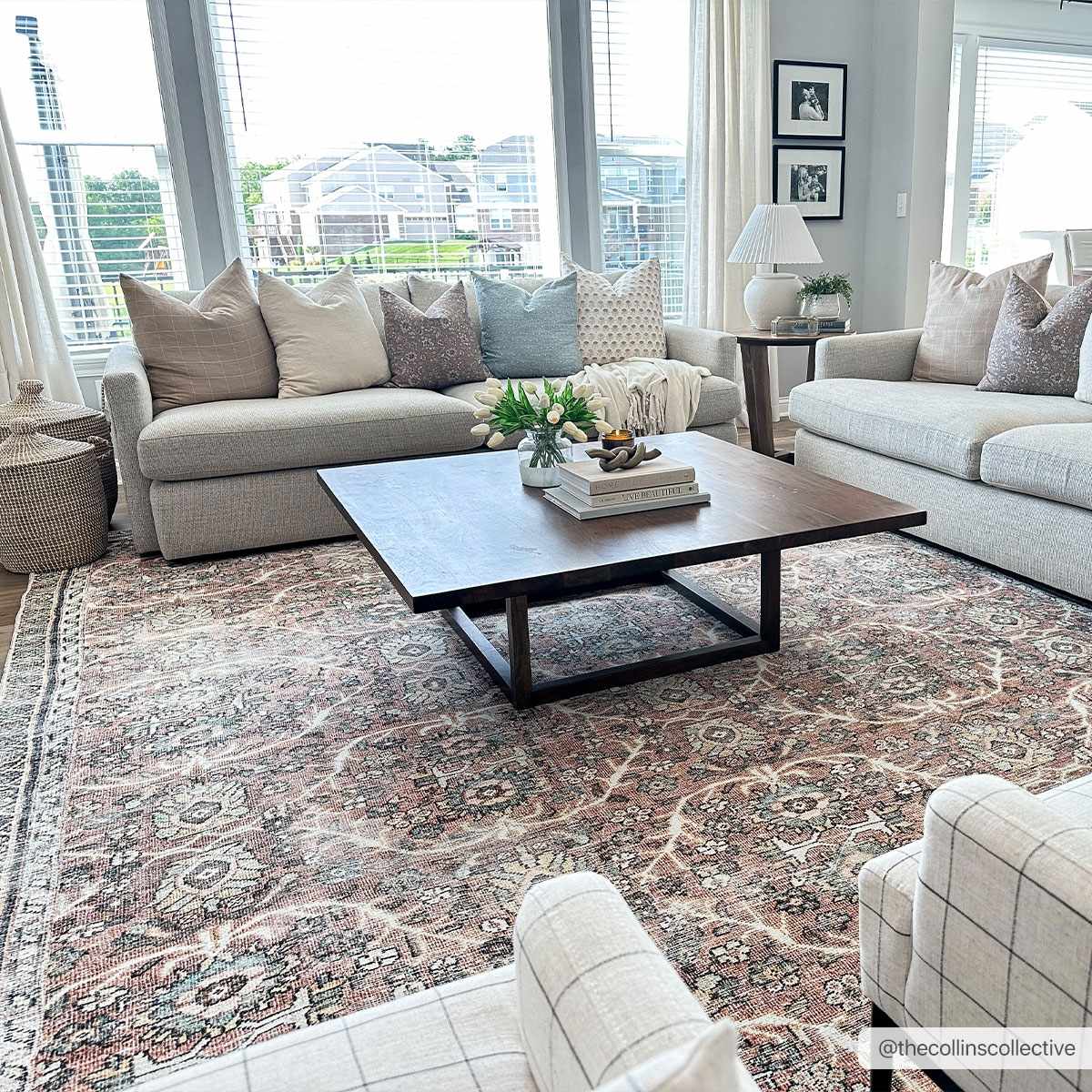 Boutique Rugs Flat Pile Urpi Red Washable Rug - view 3