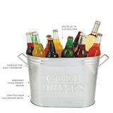 Cold Drinks Galvanized Metal Tub