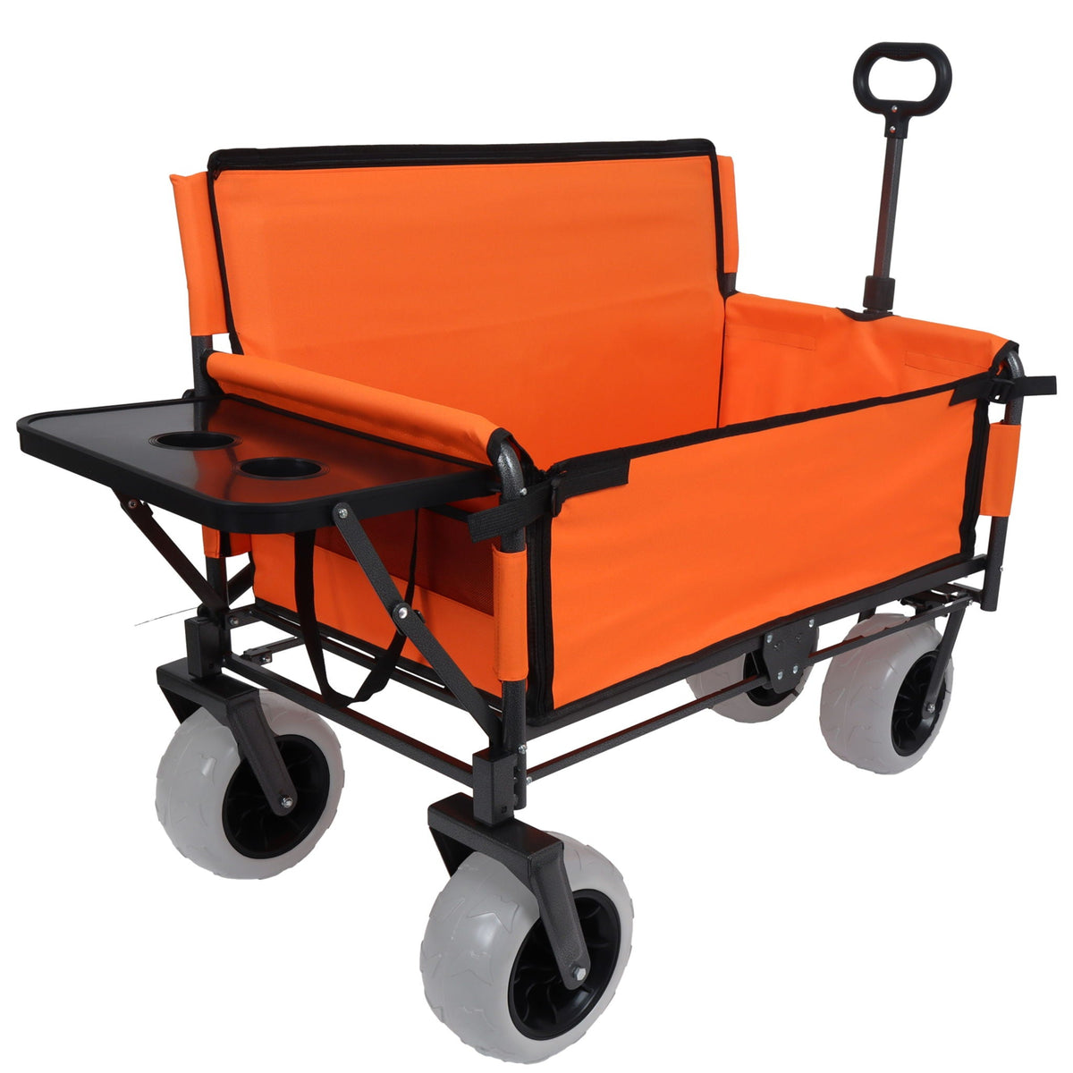 V4 Wagon World 3 in 1 Folding Wagon with Bench Seat and Rear Tabletop - view 4