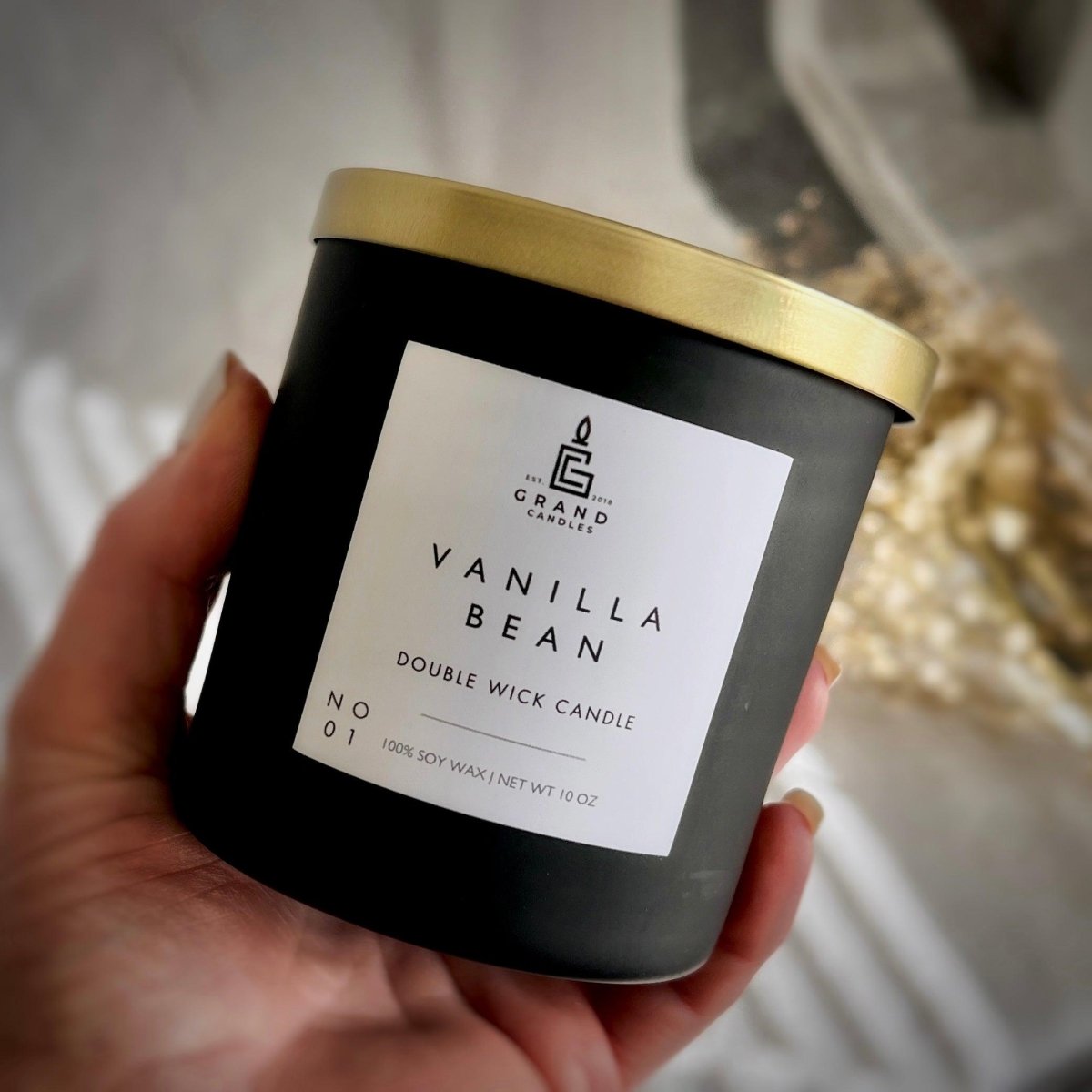 Grand Candles LLC Vanilla Bean Soy Candle - view 7