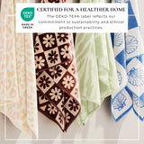 Oversized Retro Printed Beach Towel - St. Barts Collection