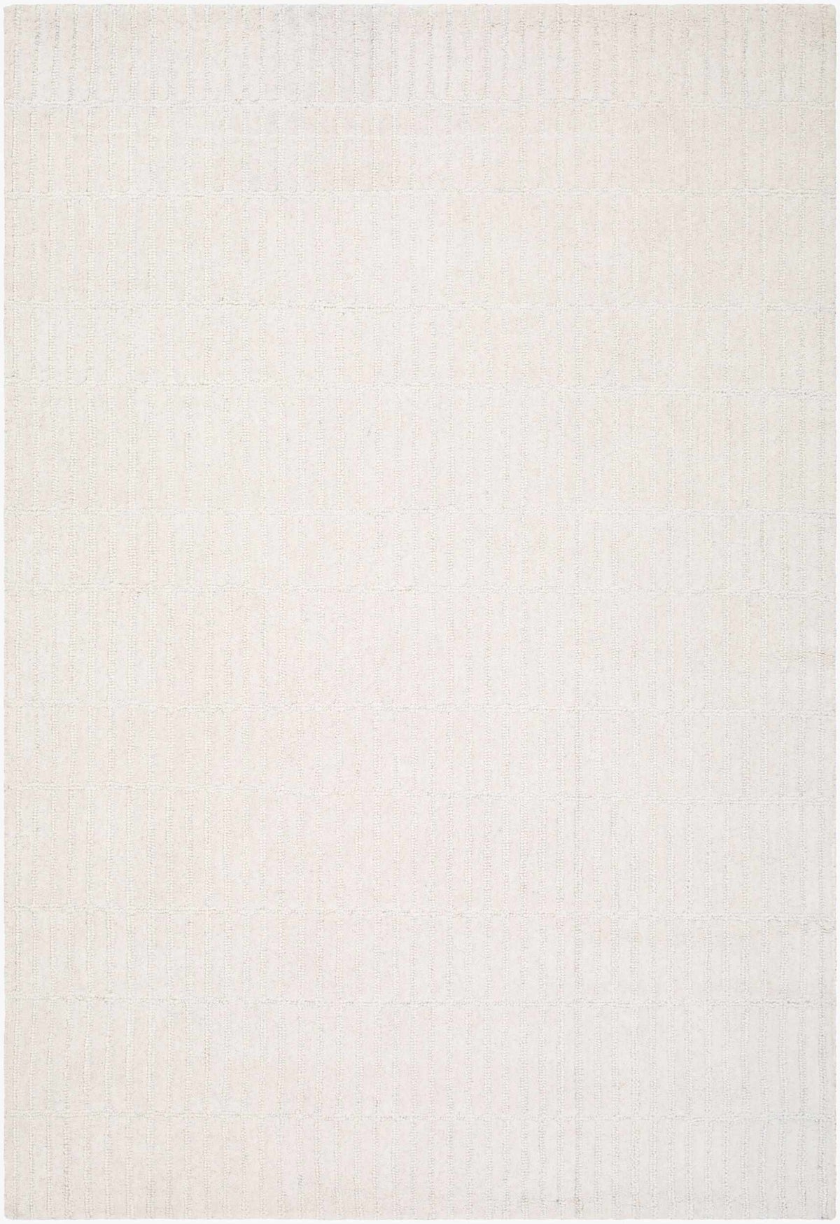 Finial Beige Wool Area Rug