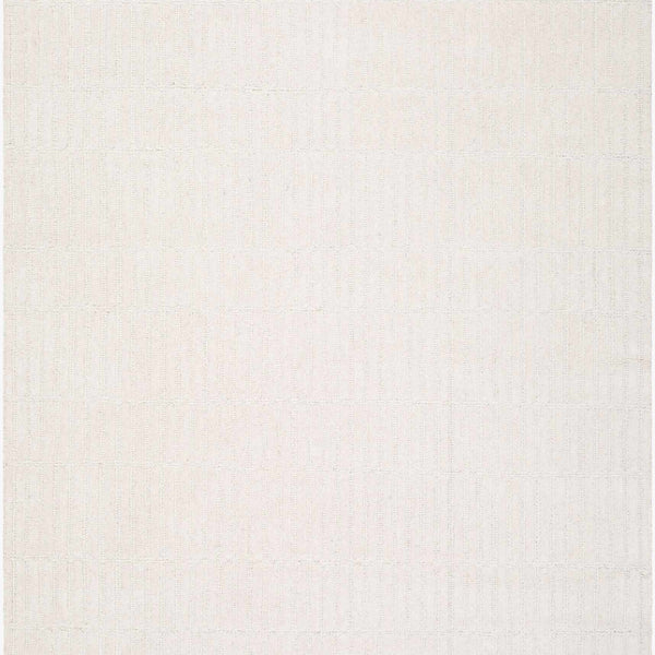Finial Beige Wool Area Rug