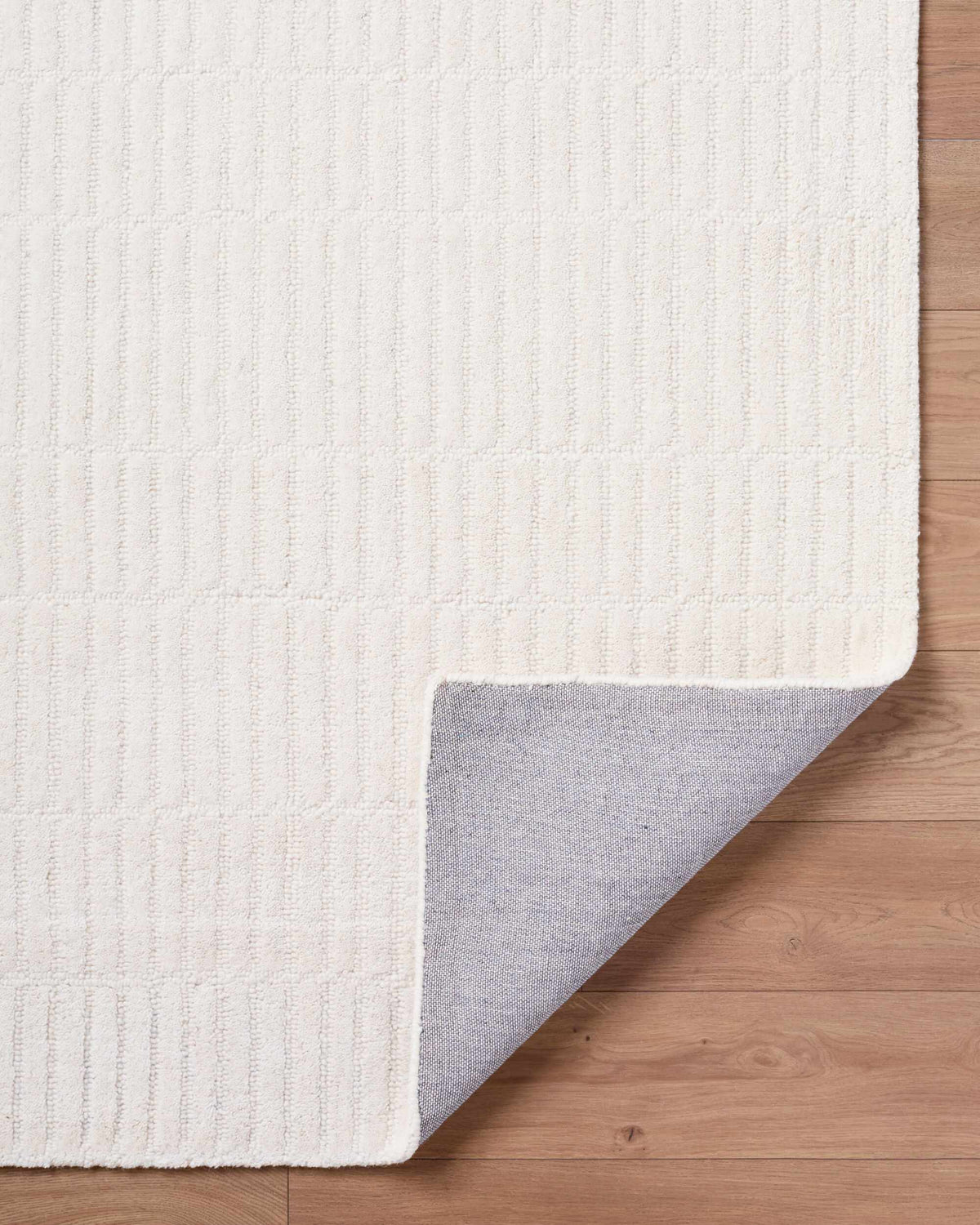 Finial Beige Wool Area Rug