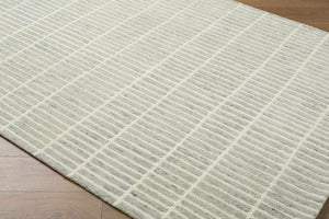 Finial Sage Wool Area Rug