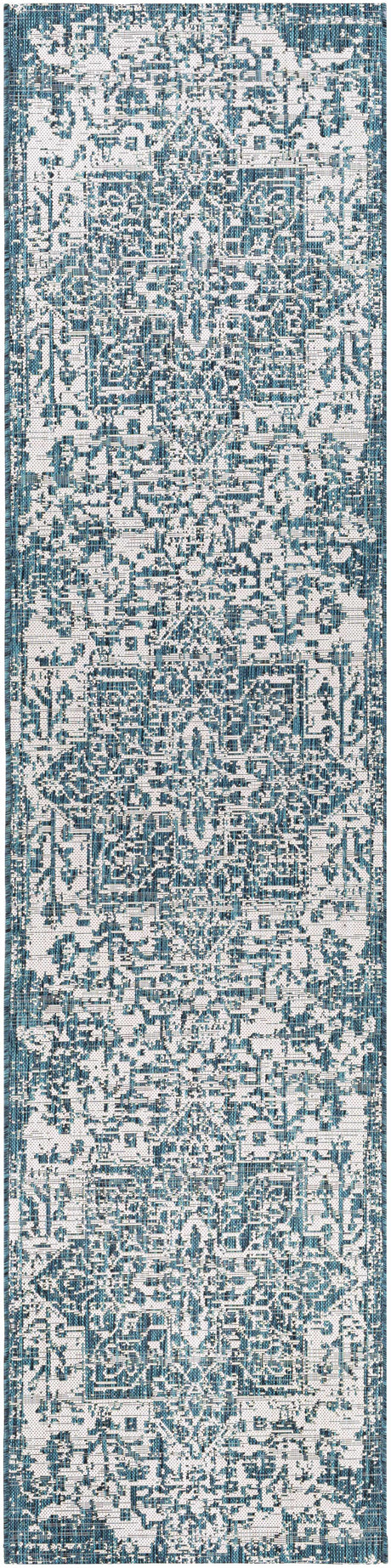 Teal Kilmacolm Indoor & Outdoor Area Rug - Clearance