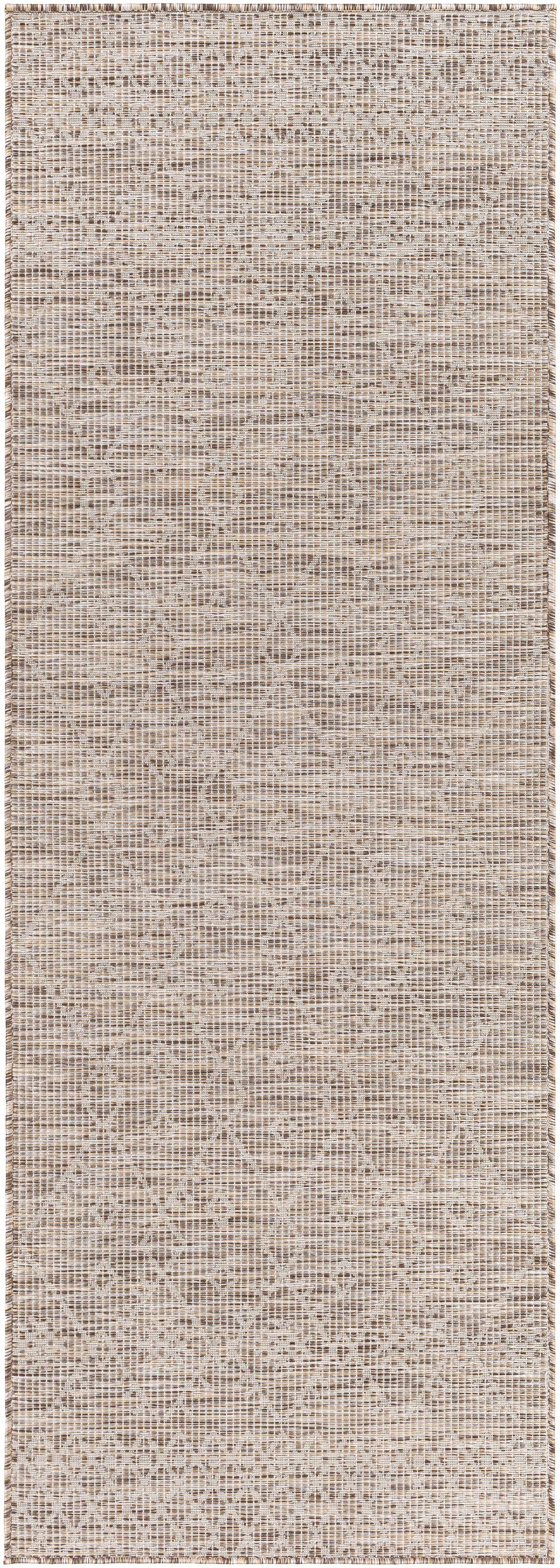 Lorena Beige Flatweave Trellis Rug - Clearance