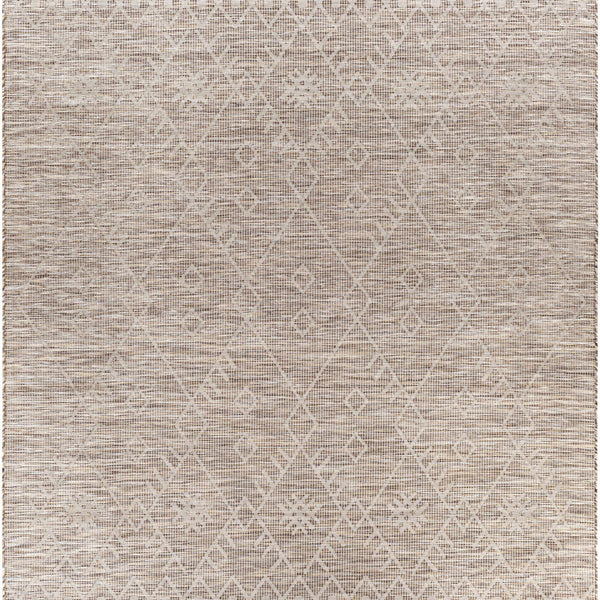 Lorena Beige Flatweave Trellis Rug - Clearance