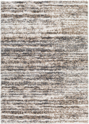 Weddin Striped Plush Area Rug
