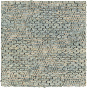 Wishaw Sage Green Jute Rug - Clearance