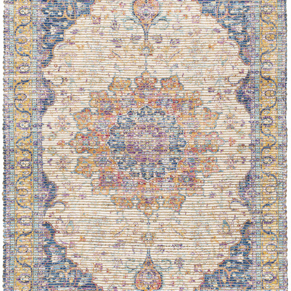 Wallburg Hand Woven Colorful Tassel Rug - Clearance
