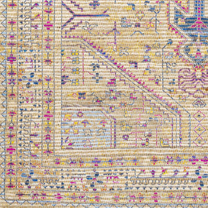 Wallburg Hand Woven Colorful Tassel Rug - Clearance