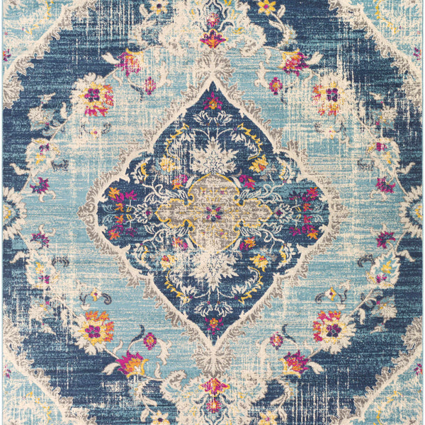 Wallsburg Blue Area Rug