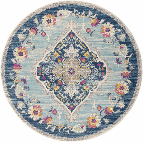 Wallsburg Blue Area Rug