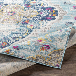 Wallsburg Blue Area Rug
