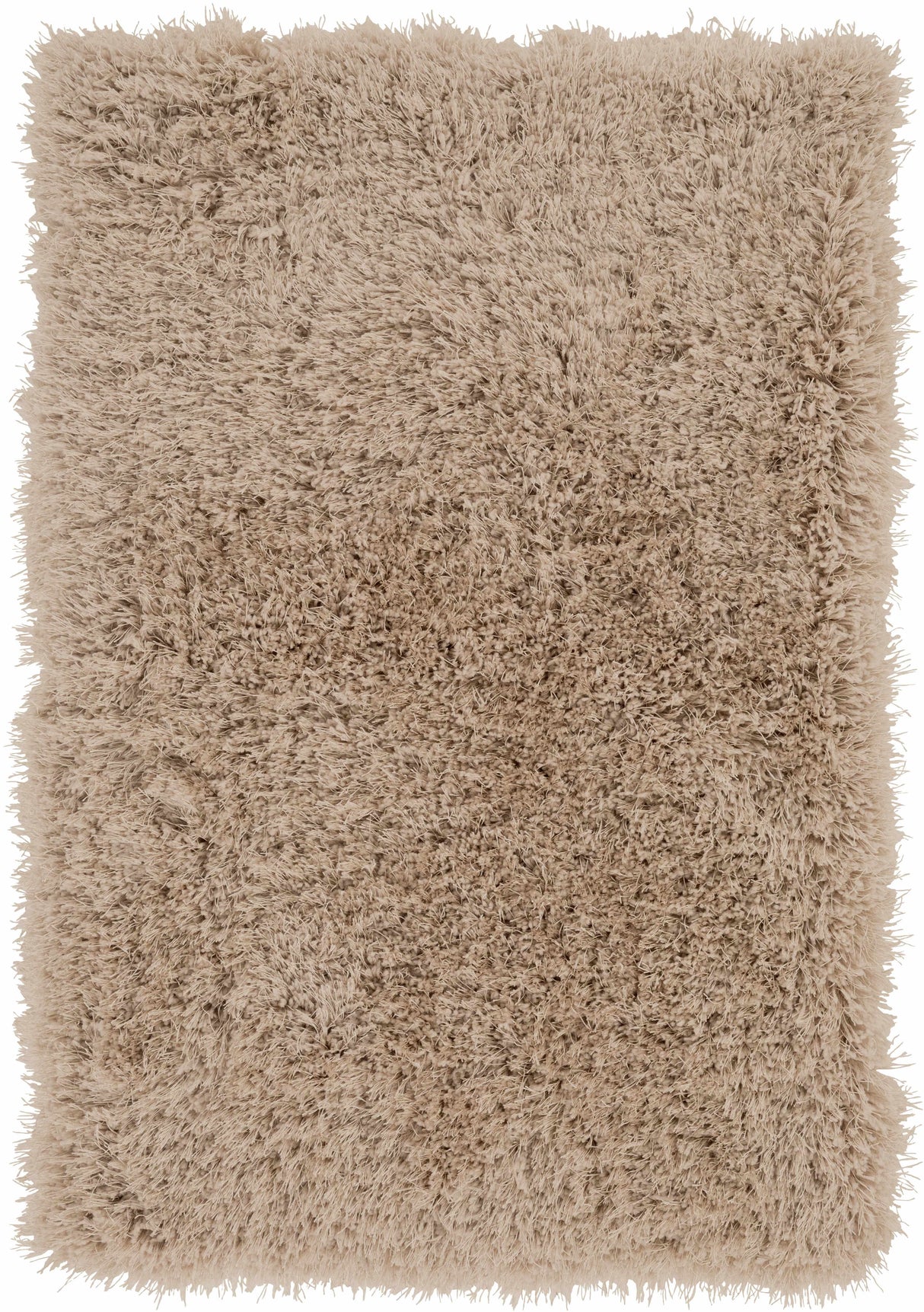 Woodridge Solid Brown Shag Area Rug - Clearance