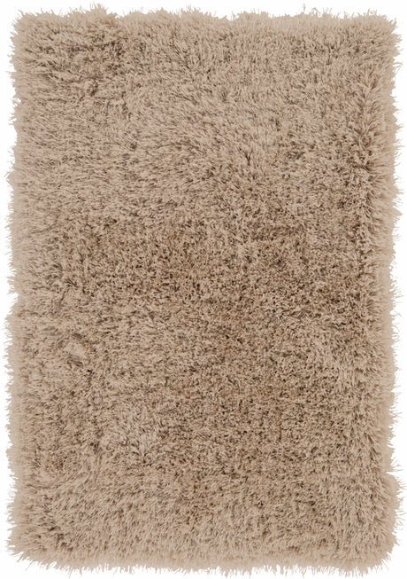 Woodridge Solid Brown Shag Area Rug - Clearance