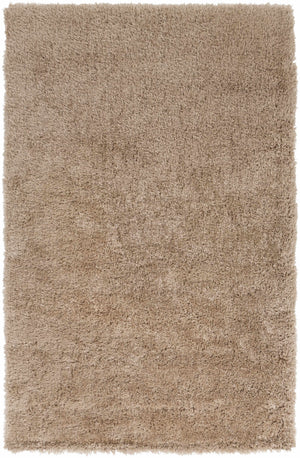 Woodridge Solid Brown Shag Area Rug - Clearance