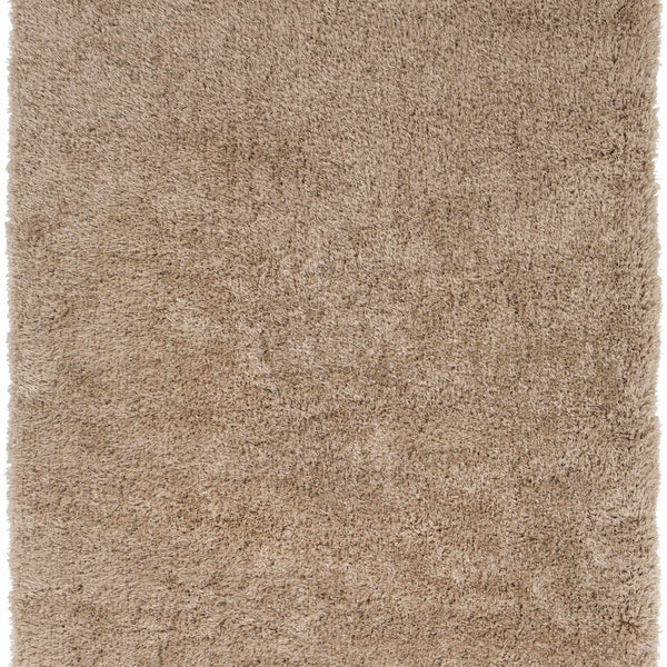 Woodridge Solid Brown Shag Area Rug - Clearance