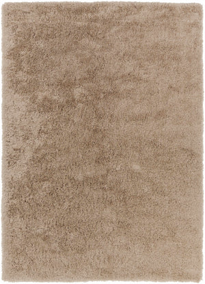 Woodridge Solid Brown Shag Area Rug - Clearance