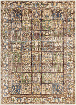 Watermount Washable Aztec Style Area Rug - Clearance