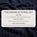 Luxury Cotton Towels - Karina Collection