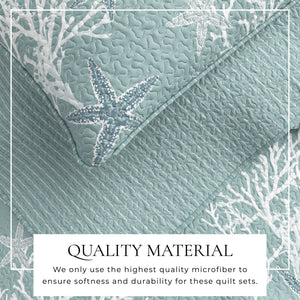 Fenwick Collection 3-Piece Quilt Set