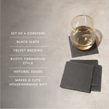 Square Slate Coasters
