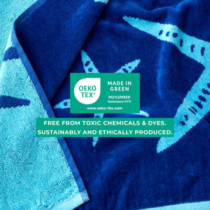 Cotton Velour Beach Towel - Maui Collection