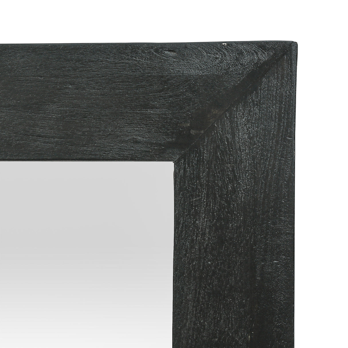 Rustic Mango Wood Full Length Standing Mirror