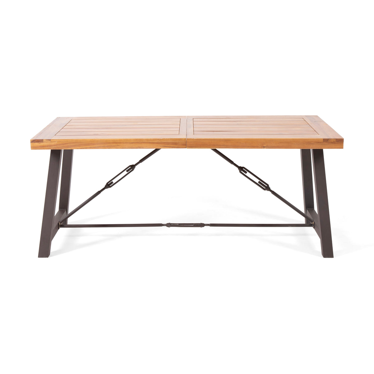 Outdoor 3-Pieces Acacia Wood Dining Set