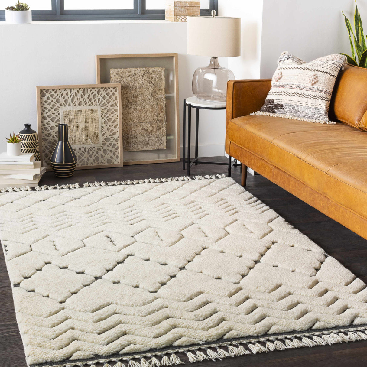 Yoogali 3D Wool Rug - Clearance