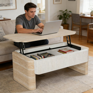YUNHUIYU Lift Top Coffee Table