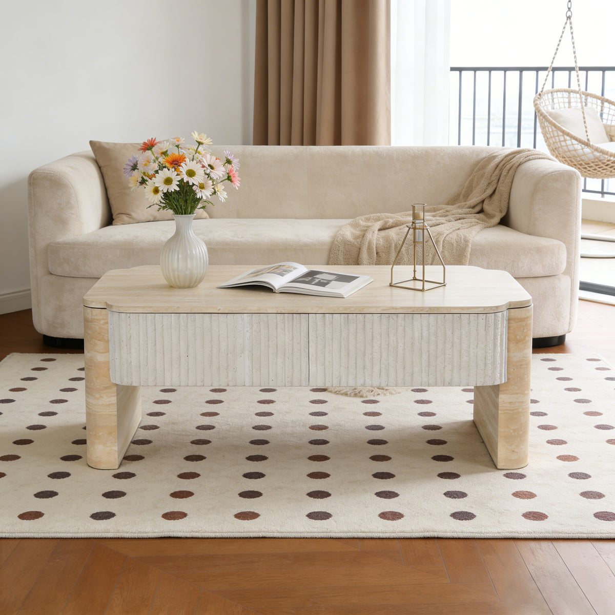 YUNHUIYU Lift Top Coffee Table - view 3