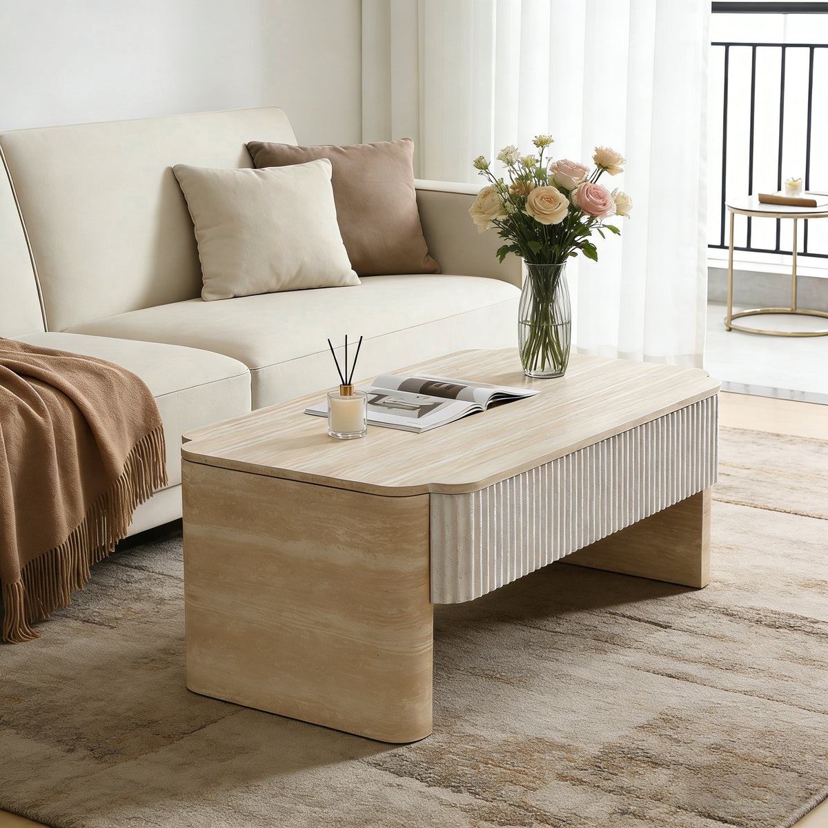 YUNHUIYU Lift Top Coffee Table - view 4