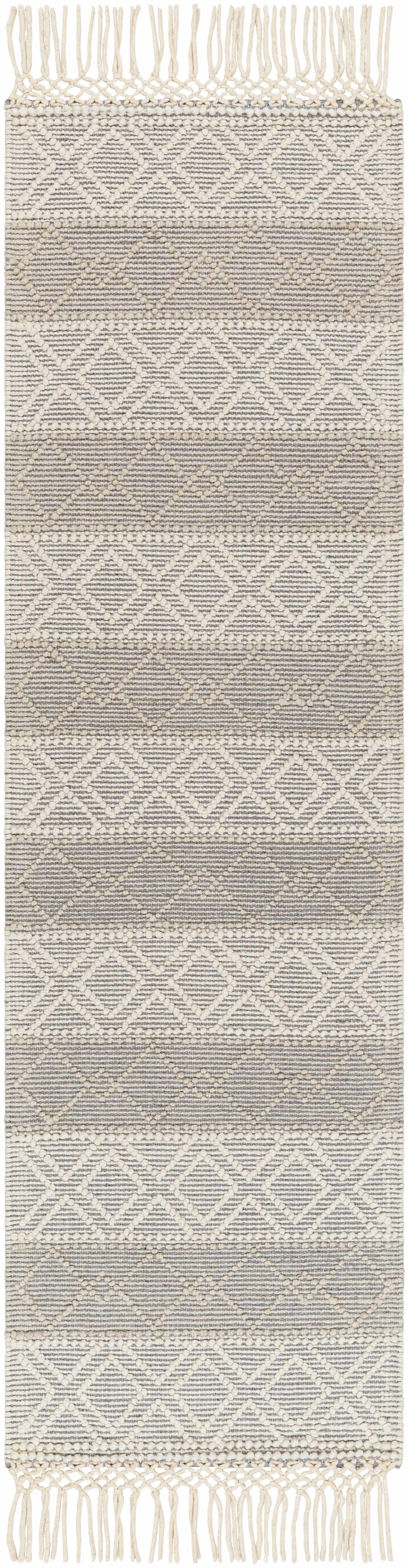 Zaza Wool Rug with Tassels - Clearance