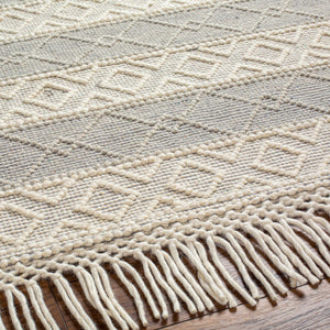 Zaza Wool Rug with Tassels - Clearance