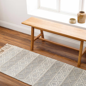 Zaza Wool Rug with Tassels - Clearance
