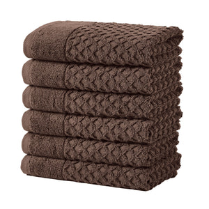Cotton Diamond Waffle Weave Bath Towel Set - Grayson Collection