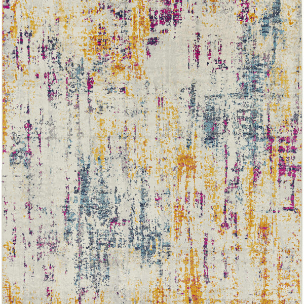 Zellwood Colorful Stripes Area Carpet