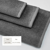 Cotton Textured Bath Towel Set - Acacia Collection